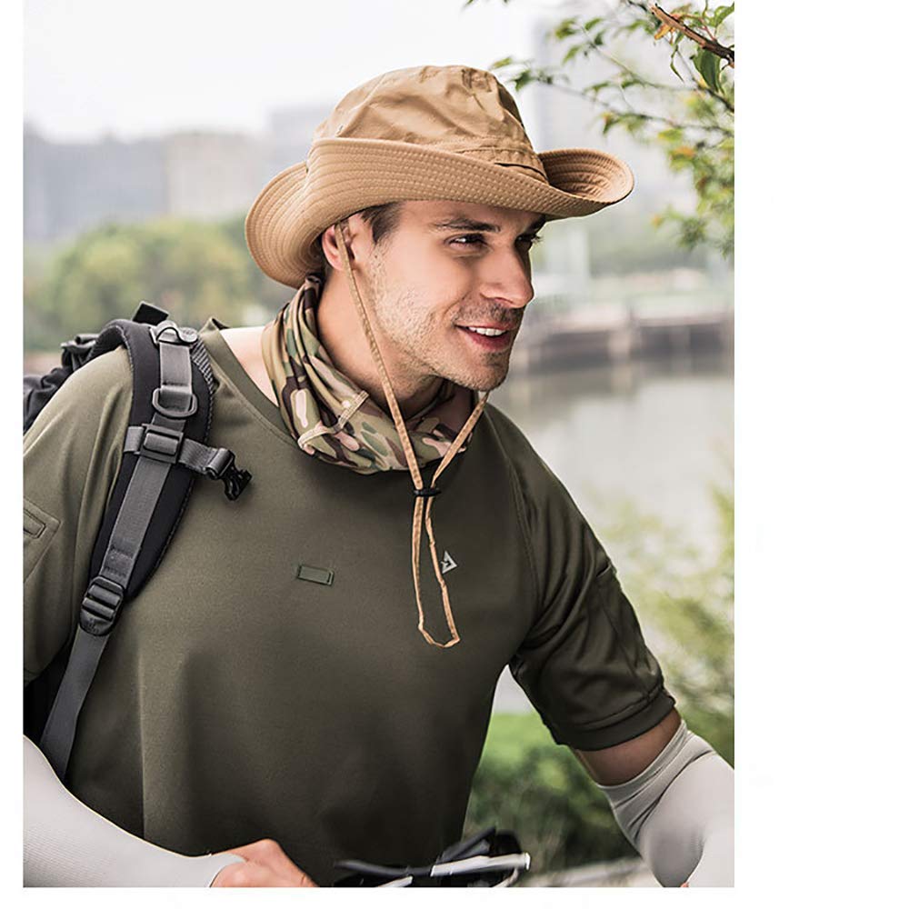 Gustave Sun Hat for Outdoor Activities with UPF 50+ UV Protection and Quick Dry Nylon | Khaki