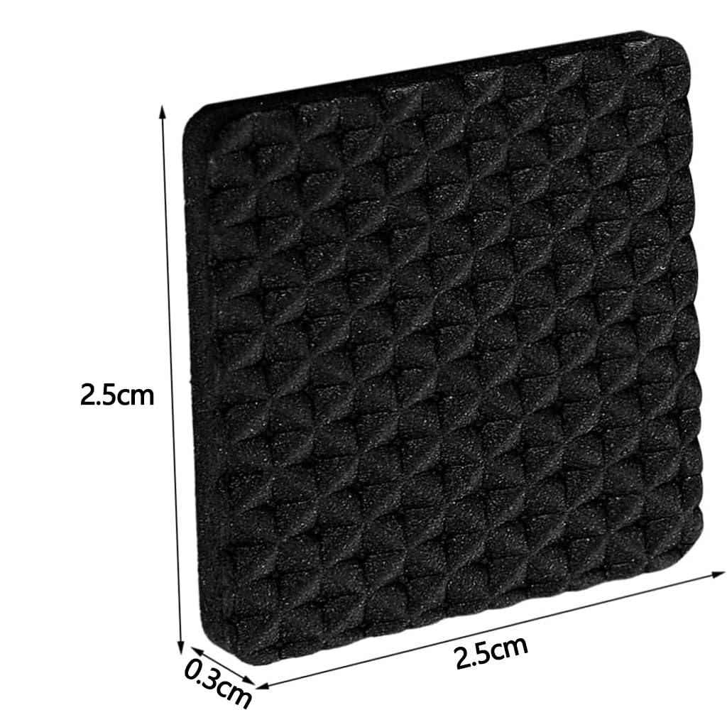 ZIBUYU Chair Leg Floor Protector for Hardwood and Tile with Strong Adhesive 90 pcs | Non Slip Pads to Reduce Noise and Prevent Scratches