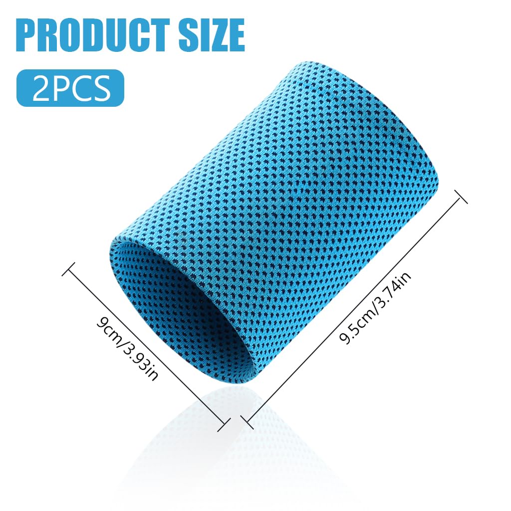Proberos Sports Wristbands for Gym and Workout Featuring Breathable Quick-Dry Fabric | Elastic Comfortable Fit for Men and Women
