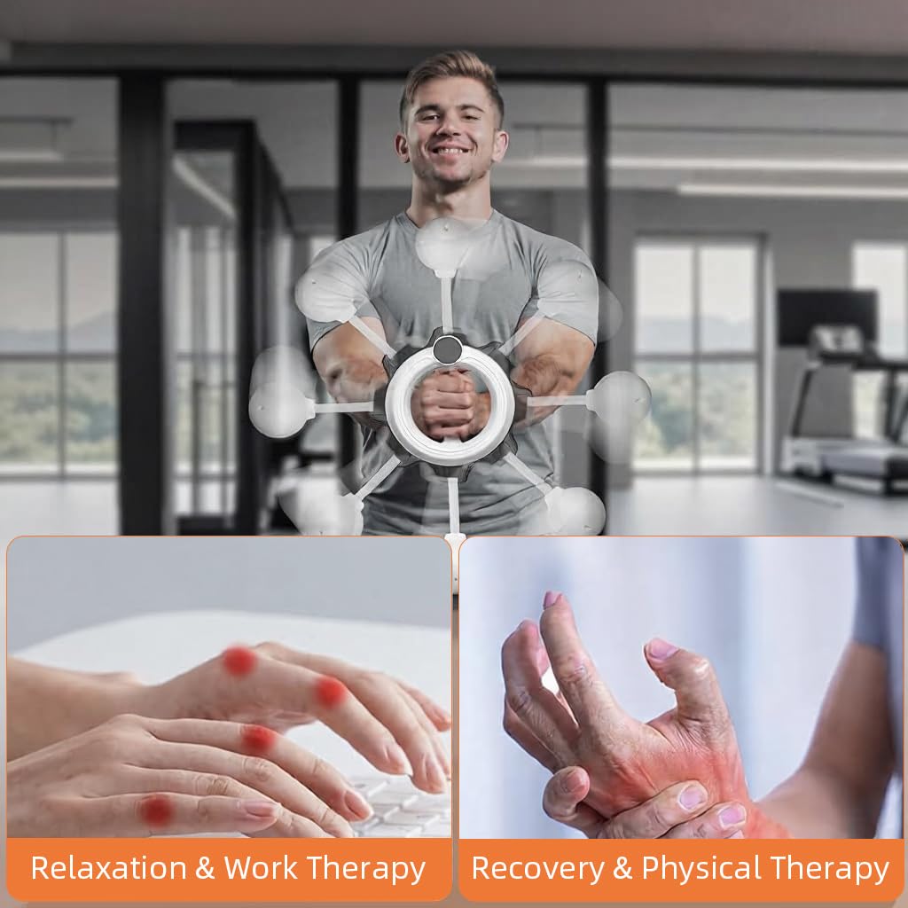 Proberos Arm Trainer for Home and Gym Workouts with 360° Rotating Ball Resistance | Portable Upper Body Strength Equipment