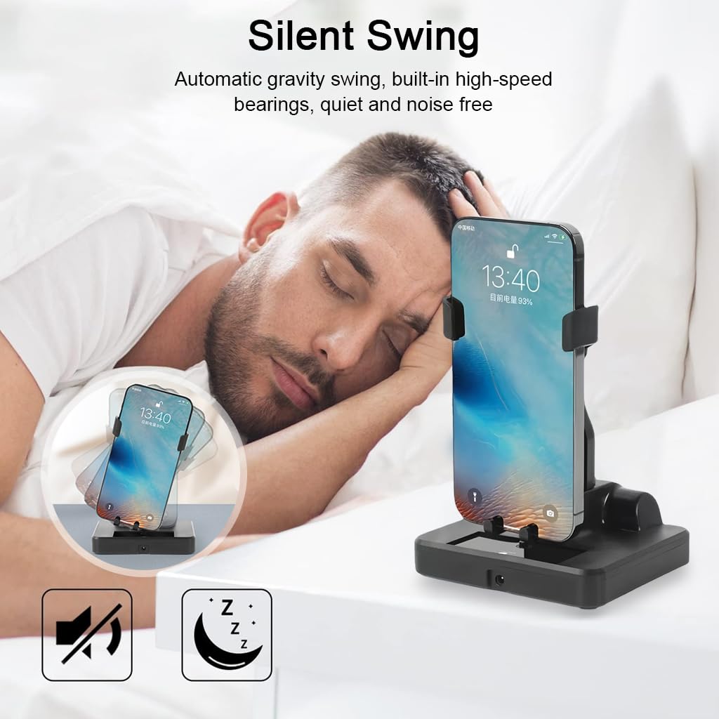 ZORBES Phone Shaker for Poké-mon GO with Switch Control for 6.5 in Phones | Silent USB Step Simulator