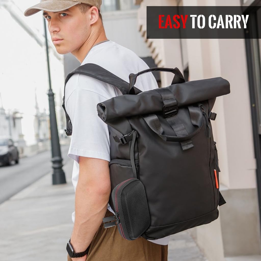 ZORBES Hard Carrying Case for Crucial X9 Pro and X10 Pro 1TB 2TB 4TB SSD with EVA Hard Shell and Plush Lining