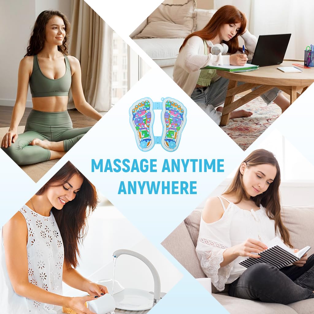 HANNEA Acupressure Socks and Gloves Set for Pain Relief with Color Map Design | 2 Pairs