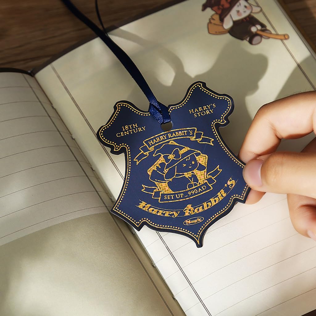 HASTHIP Scrapbooking Kit for Journaling and DIY Crafts featuring A5 13x18cm Hardcover Notebook | Wizard Rabbit Theme Gift Set