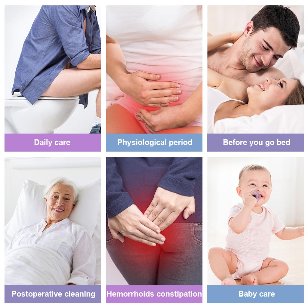 HANNEA Travel Bidet for Personal Hygiene featuring 380ml Bottle and Retractable Nozzle | EVA Material for Women