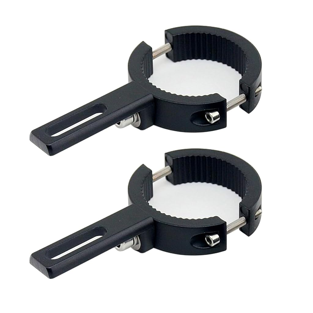 STHIRA® Motorcycle Spotlight Mount Brackets, Motorbike Tube Clamp Turn Signal Mounting Clamp Fog Light Holder