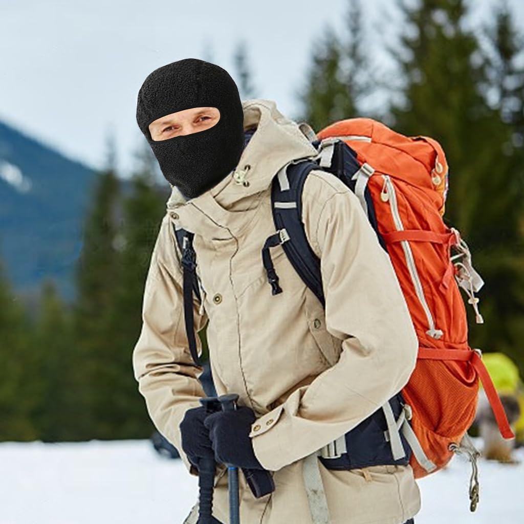 Proberos Balaclava for Winter Outdoor Activities with Windproof Thermal Fleece | Full Face and Neck Coverage for Men and Women