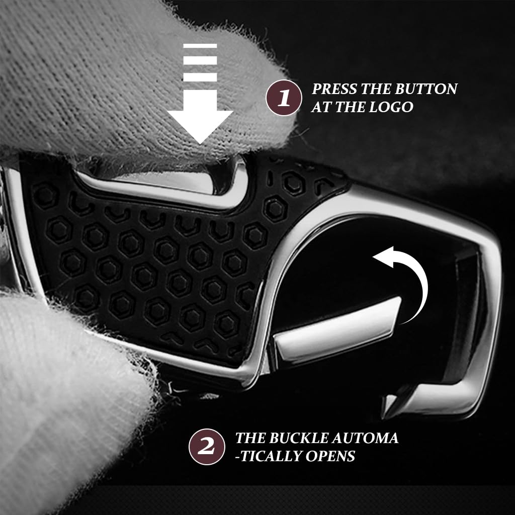 Zibuyu Keychain for Men with Dual Keyring Design and Zinc Alloy Build 9.5×3 cm | Gift for Car and Bike