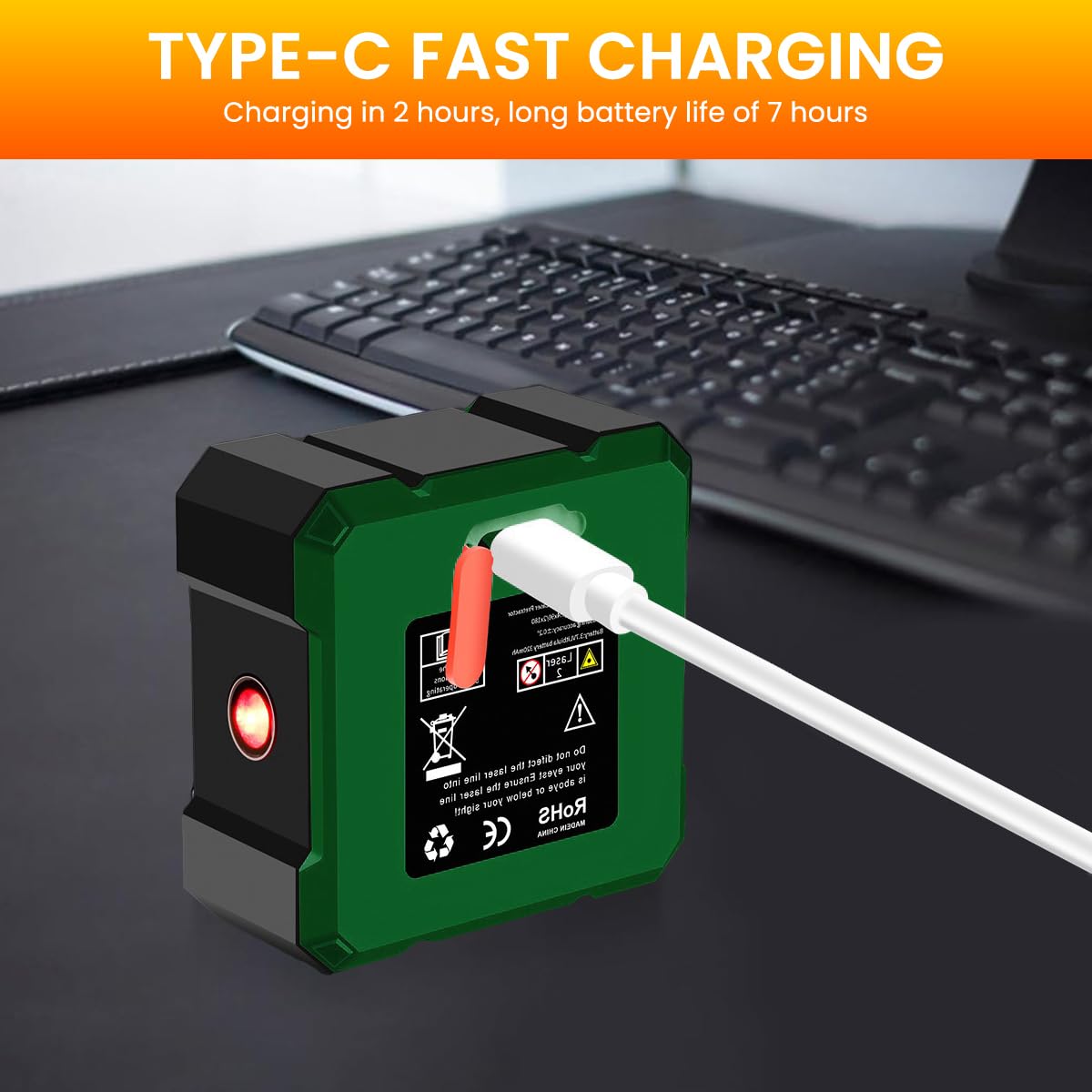 Serplex Digital Angle Finder for Woodworking and Construction with Magnetic Base and LCD Backlight