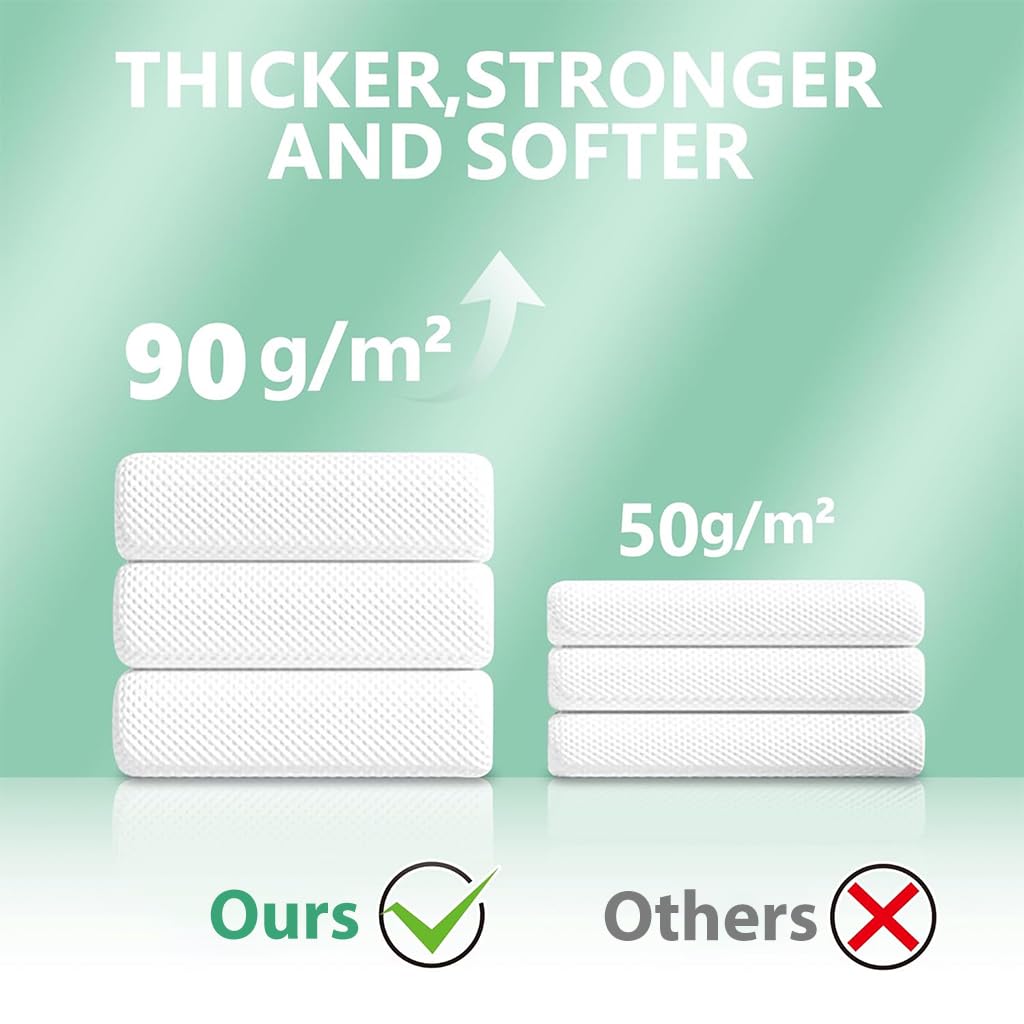 MAYCREATE Compressed Towel Tablets for Travel and Camping featuring 55.1 x 27.5 in 100% Cotton | Reusable Bath Towels