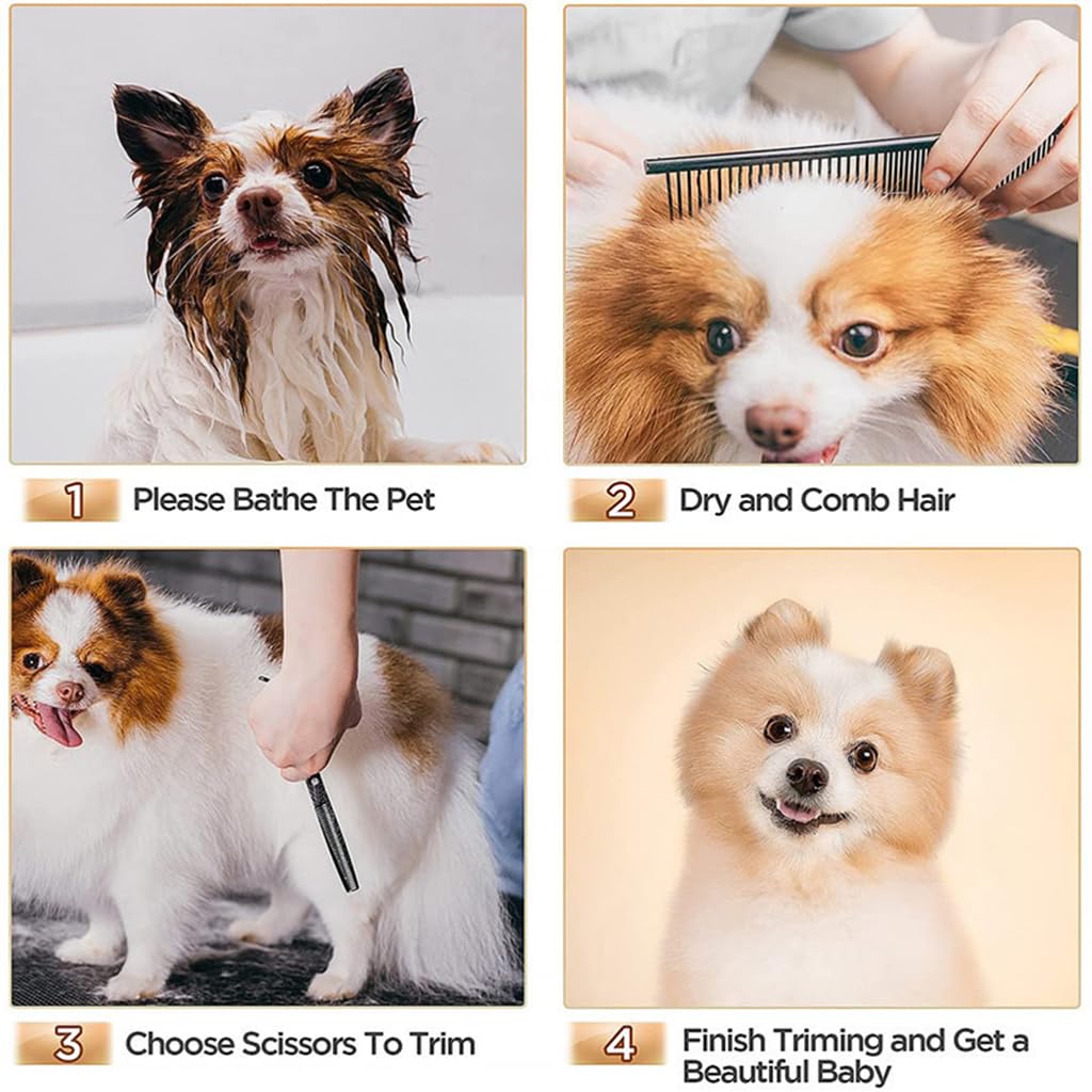 Qpets Dog Bath Brush for Easy Pet Grooming with Built In Soap Dispenser and Soft Silicone Bristles