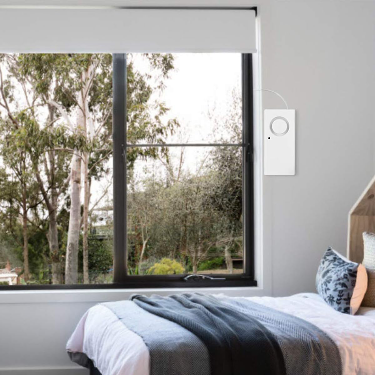 Serplex Water Alarm Sensor for Tank Overflow with 120dB Alert and Sensitive Metal Probe | 9V Battery Powered