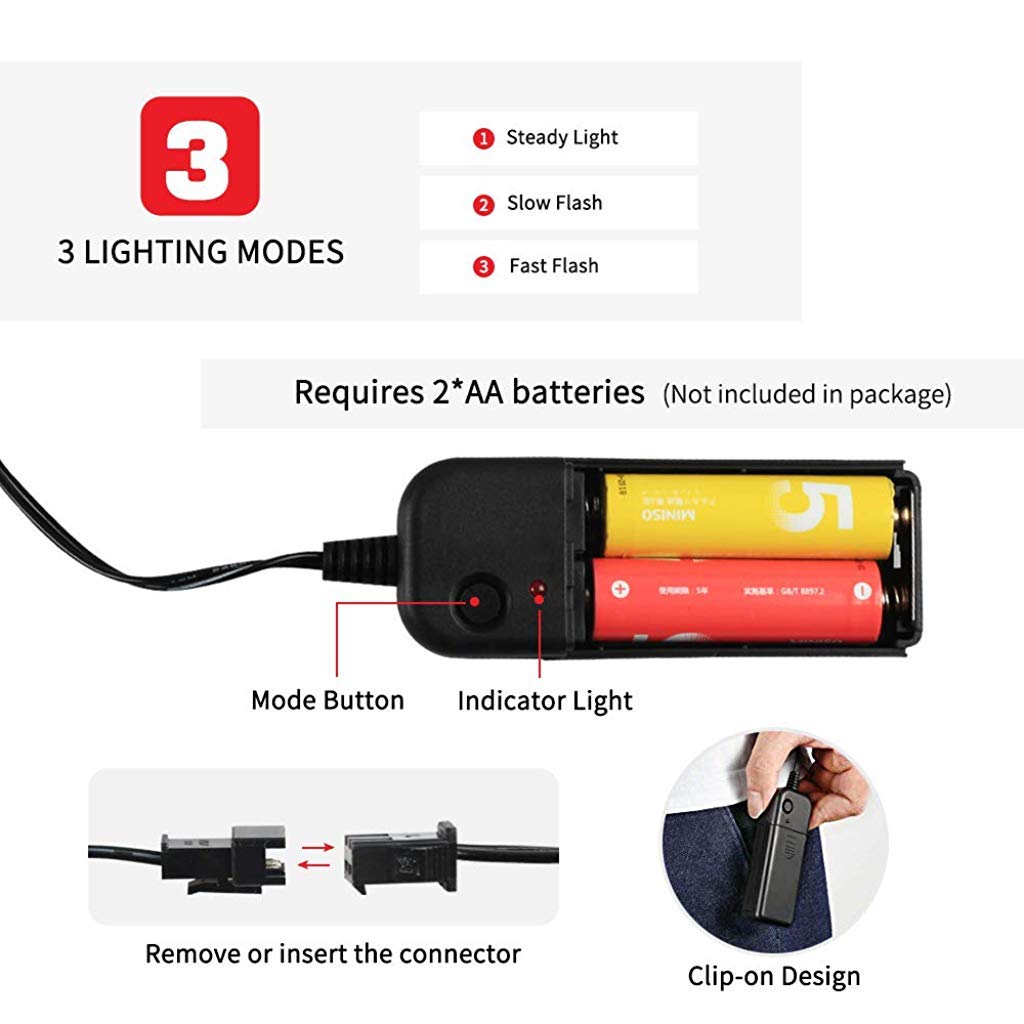 PATPAT LED Halloween Mask for Men and Women with 4 Light Modes | Ghost Cosplay Party Set