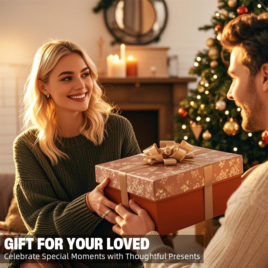 SANNIDHI Wrist Watch Organizer Box for 10 Watches with Clear Window and Velvet Liner | Wooden Display Holder 28.3x20.2x7.7cm