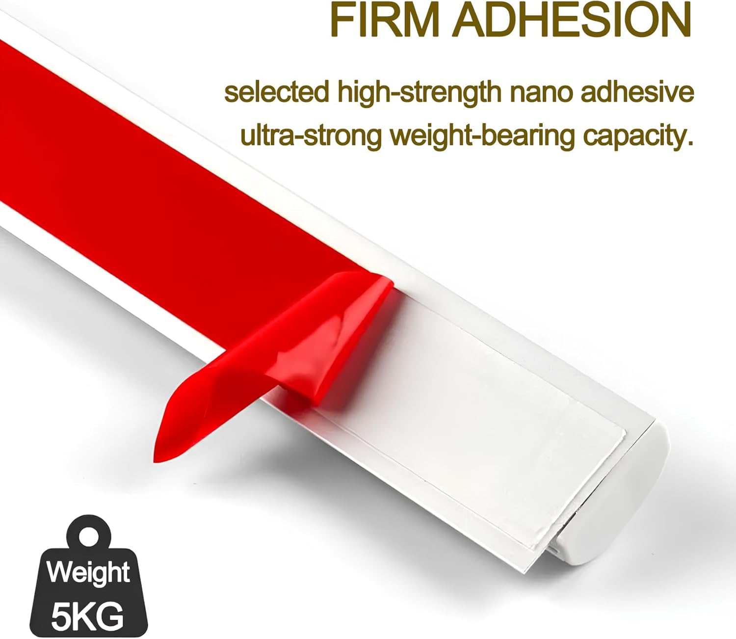 OFIFO Ticket Holders for Restaurant Orders featuring No Drill Mount and 12 Inch Size | 2 Pack White