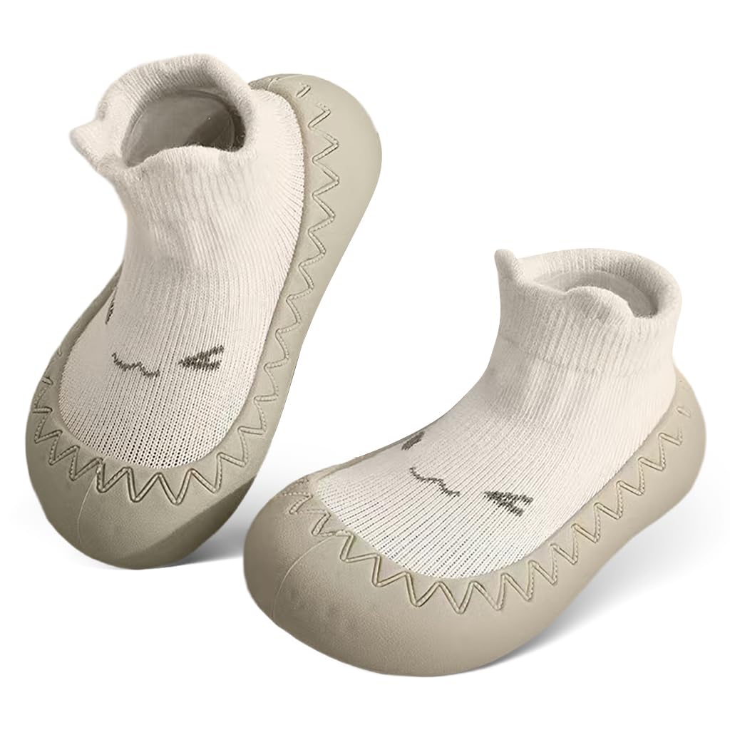 SNOWIE SOFT Winter Baby Shoes for 6–12 Months with Anti Skid Rubber Sole and Plush Liner