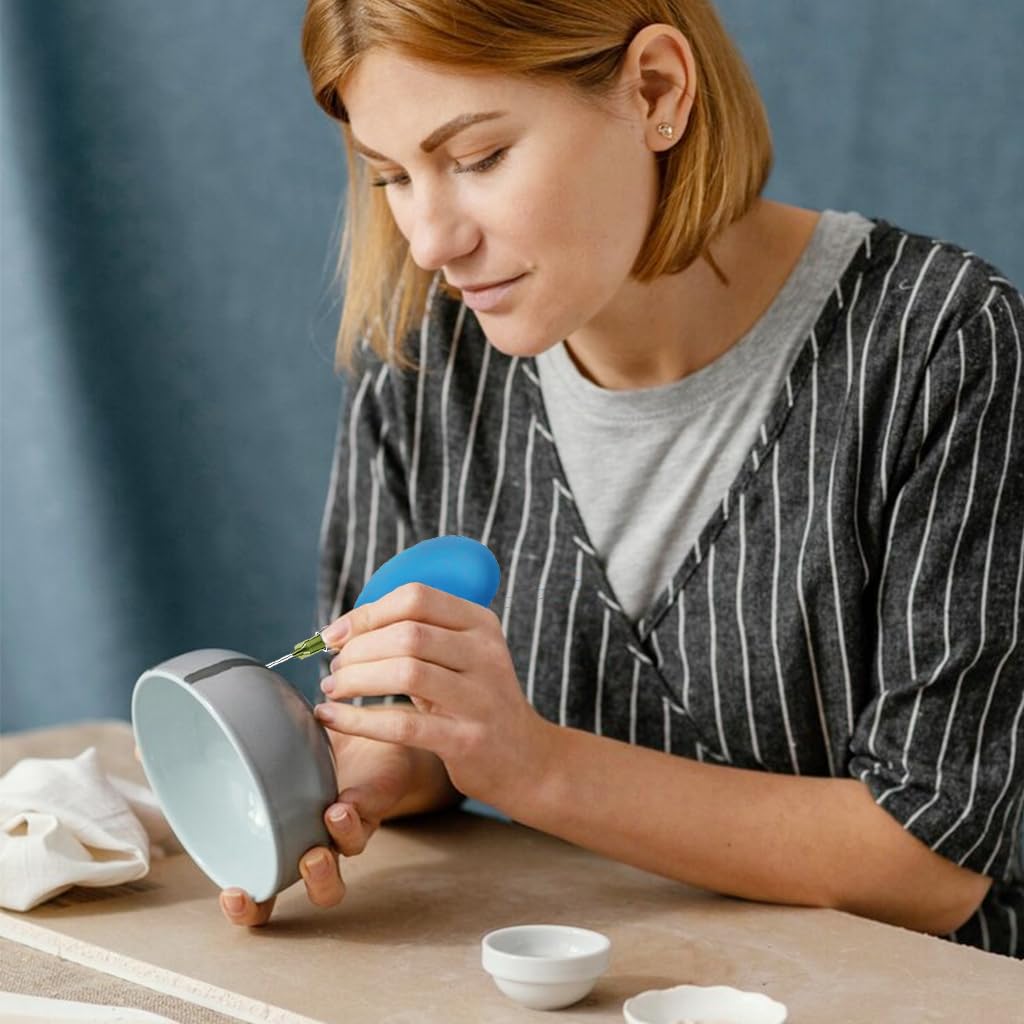 Supvox Pottery Spray Bottle for Ceramic Glaze Application with 5 Nozzles and 1 Adapter