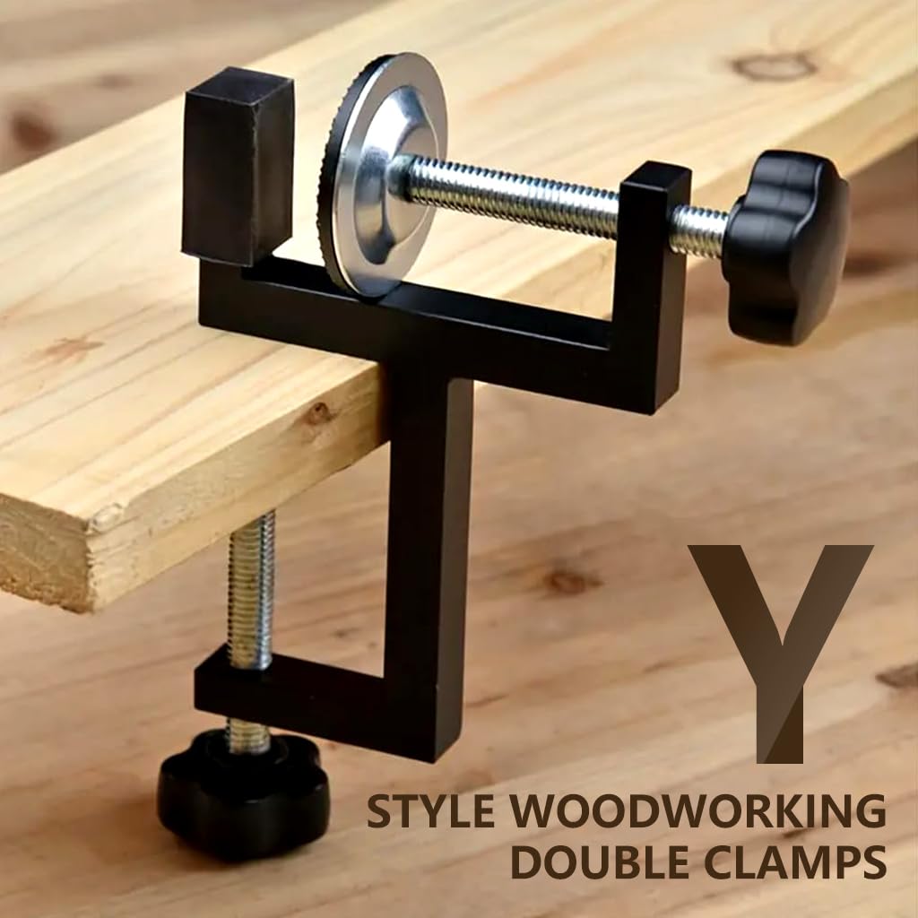 Serplex Woodwork Clamp for 10-57mm Range with Screw Mechanism in Carbon Steel | DIY and Metalworking