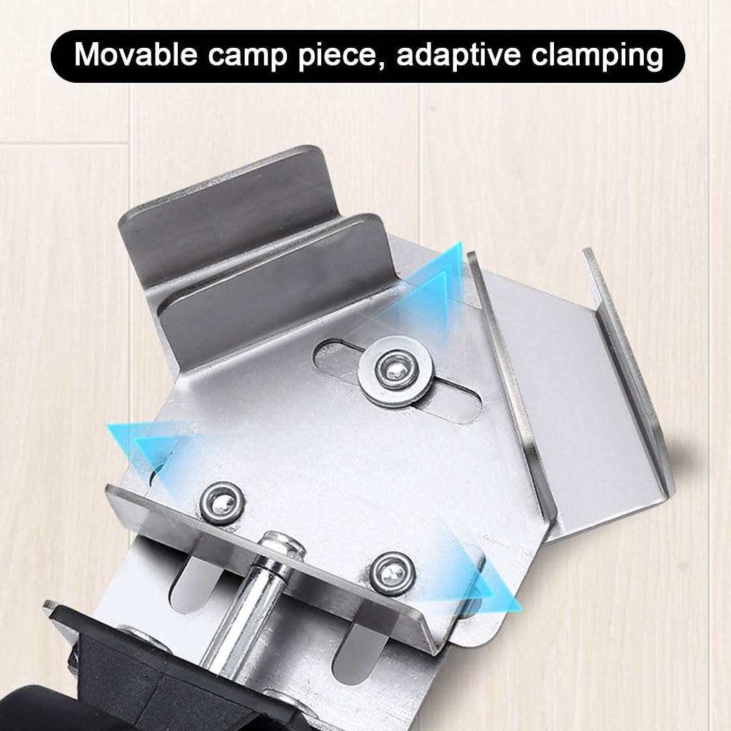 Serplex 90 Degree Corner Clamp for Woodworking and Cabinet Assembly with Quick Release Handle | Stainless Steel Right Angle Precision Tool