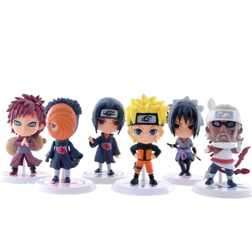 PATPAT Naruto Action Figures Set for Cake Decorating and Anime Display | PVC Collectible Toys
