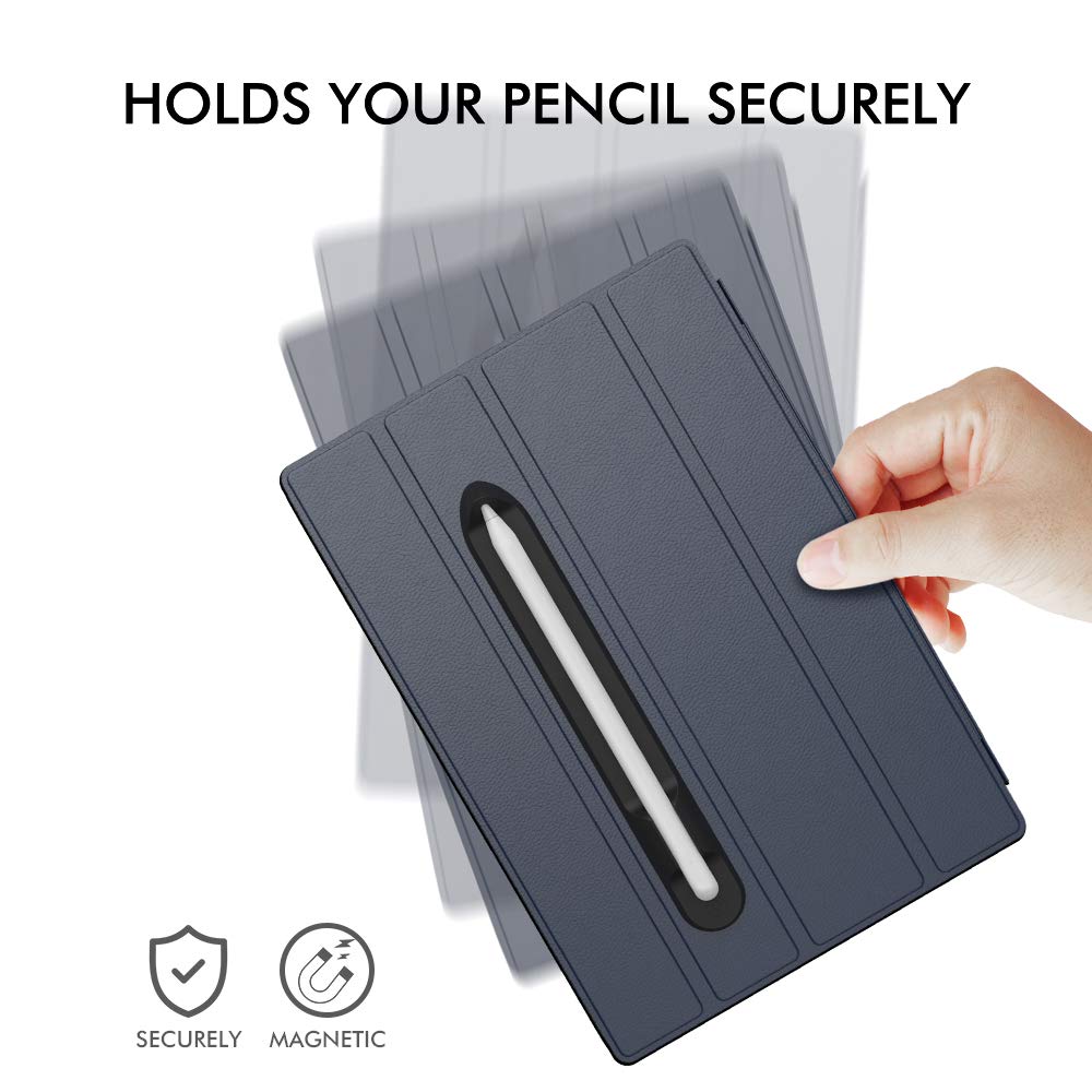 ZORBES Stylus Pen Holder for Apple Pencil 1st & 2nd Gen featuring Strong Magnetic Silicone Attachment