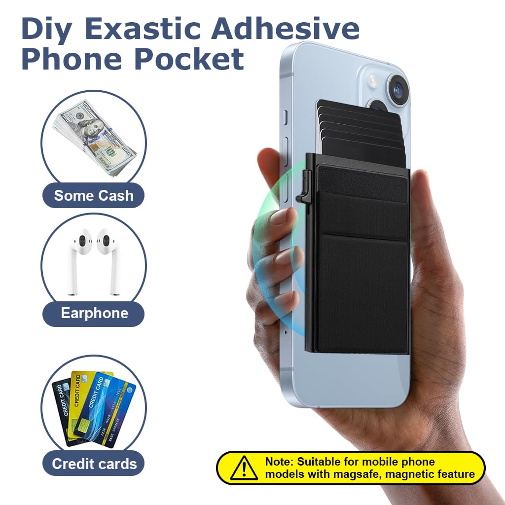 GUSTAVE Pop Up Card Holder for Travel with Push Up Mechanism and RFID Blocking | 3.8x2.5 in Aluminum Slim Wallet for Men