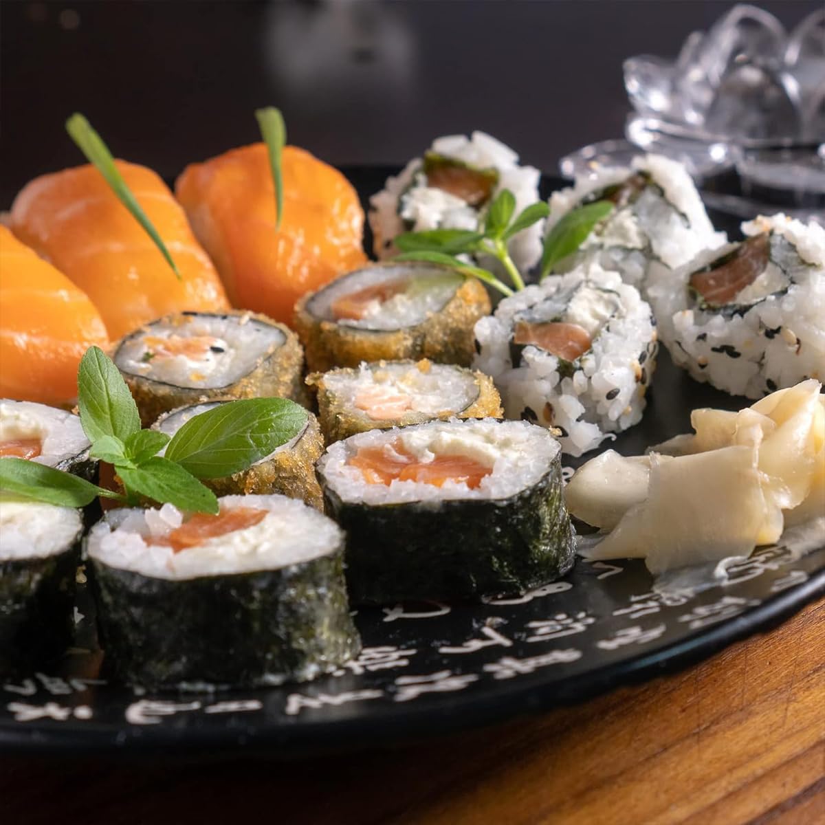 HASTHIP Sushi Making Set for Beginners and Pros with Bazooka Roller and 2 Bamboo Mats | Includes Avocado Slicer Paddle Knife and Chopstick Holders