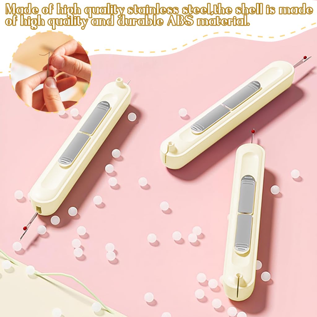 HASTHIP Needle Sewing Embroidery Kit for Fabric Stitch Removal with Double-Edged Cutter and 5 in Scissors | 6 Pcs Stainless Steel Tools