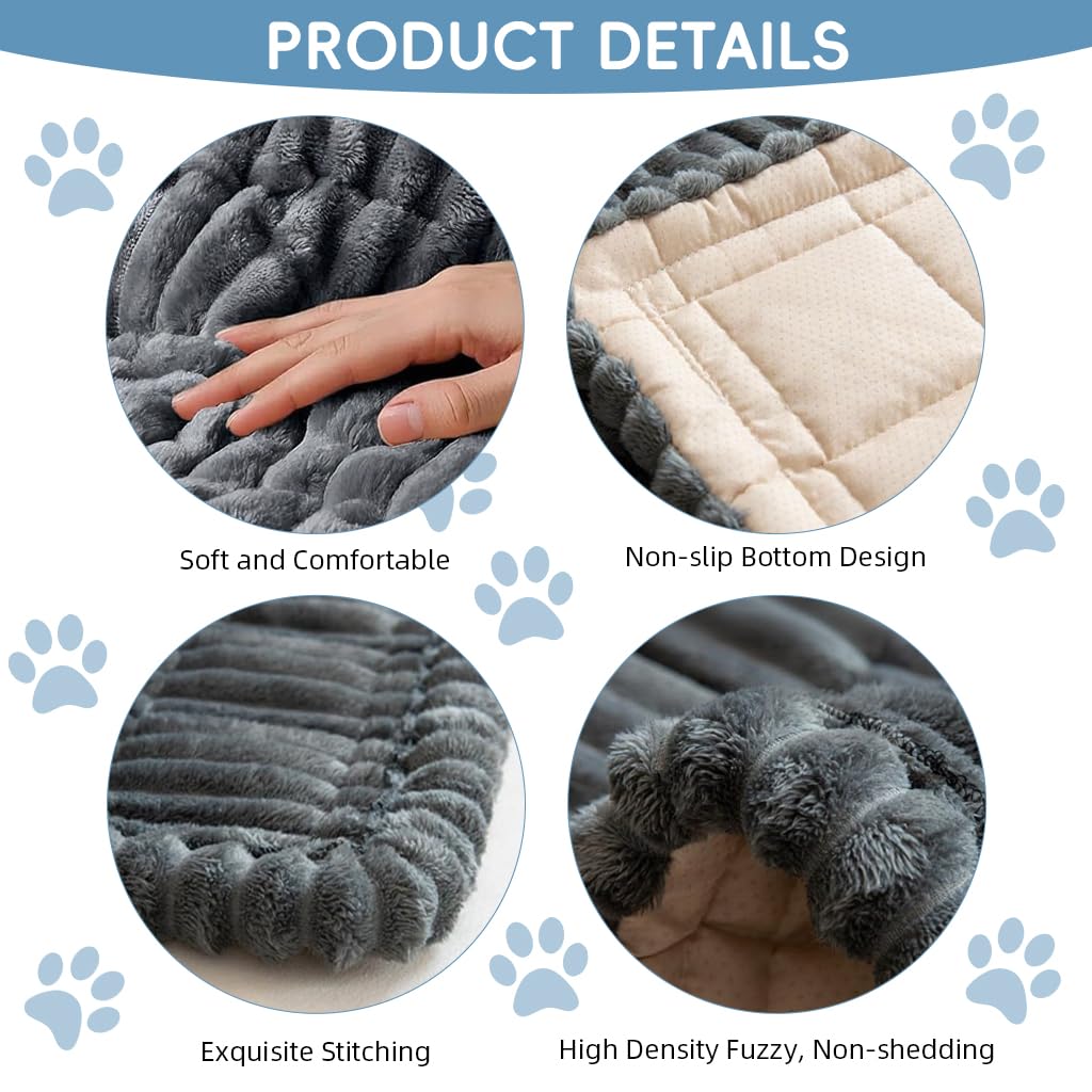 Qpets Dog Car Seat Cover for SUV and Sedan with Non Slip Backing and Plush Padding 60x137cm