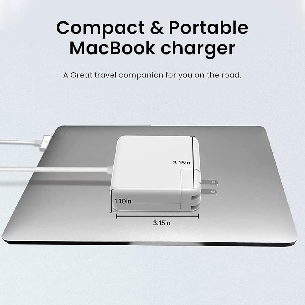 ZORBES® Mac Book Pro Charger High Power 85W Charger for 153''/15''/17'' Mac Book Series A1343, A1174, A1290, A1222, A1172