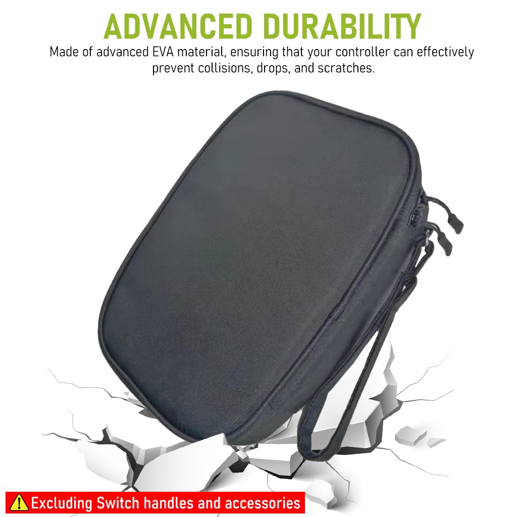 Carrying Case for PS5 Controller with EVA Storage Bag for Two Controllers | Travel Accessory Bag