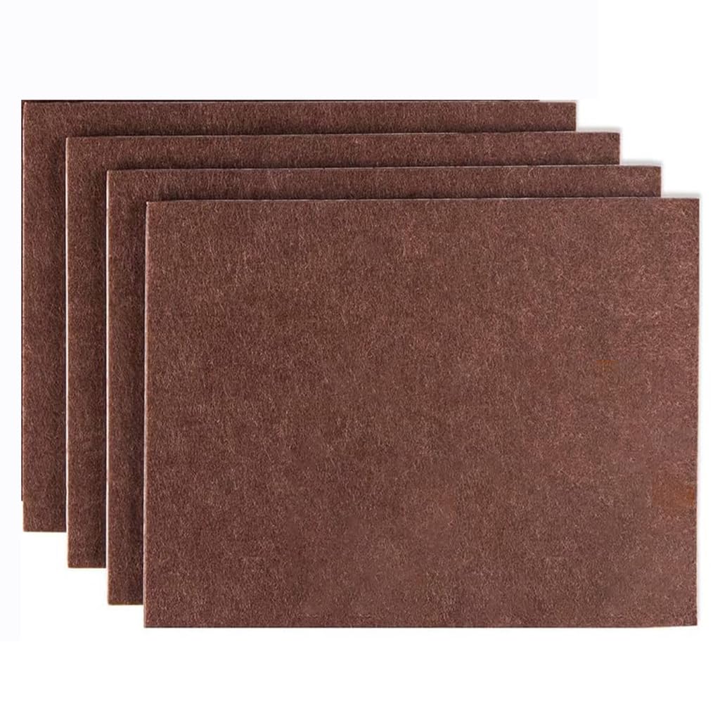 HASTHIP Furniture Felt Pads for Hardwood Floors with 3M Self Adhesive 4Pack 21x30cm | Cuttable Non Slip Noise Reduction Protectors