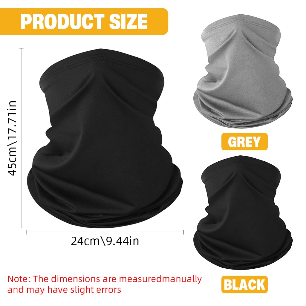 Proberos Neck Gaiter Face Mask for Outdoor Sports featuring Windproof UV Protection | Breathable Quick Dry Fabric for Men and Women