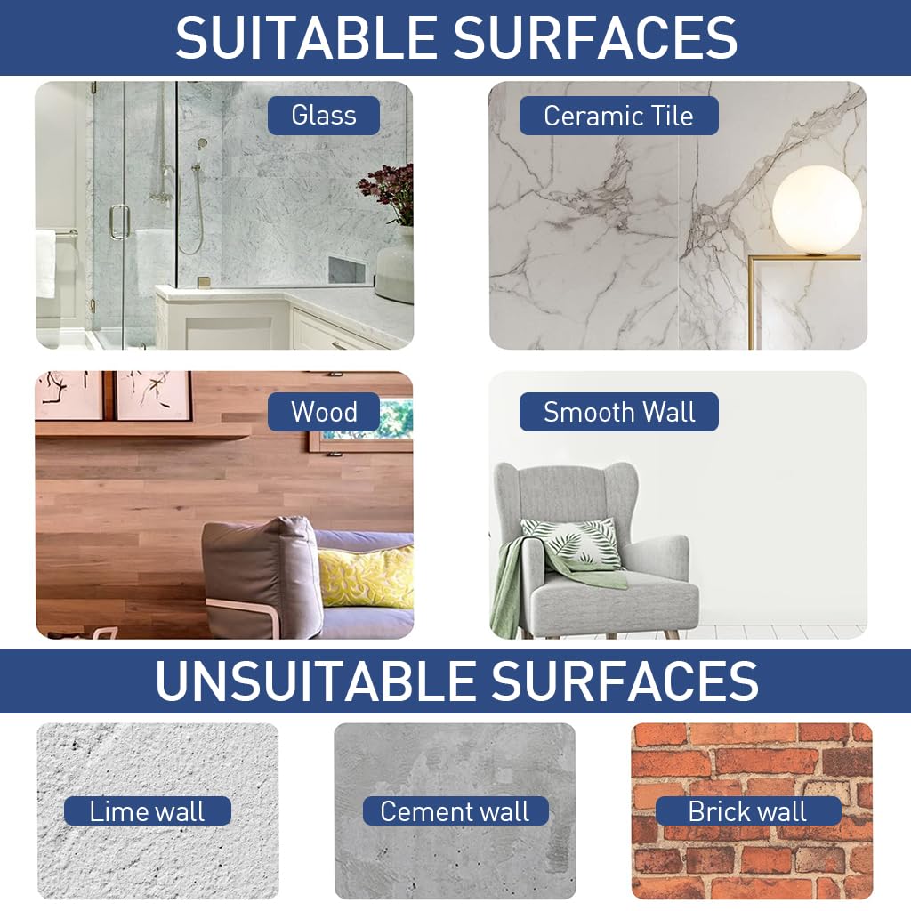 HASTHIP Wall Hooks 5Pcs for Bathroom and Kitchen with Dual Hook Design | Brushed 304 Stainless Steel