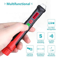 ELEPHANTBOAT® Multifunctional Smart Voltage Testing Pen with Dual-Range 12V-1000V/48V 1000V,NCV Non-Contact Electrical Tool Tester