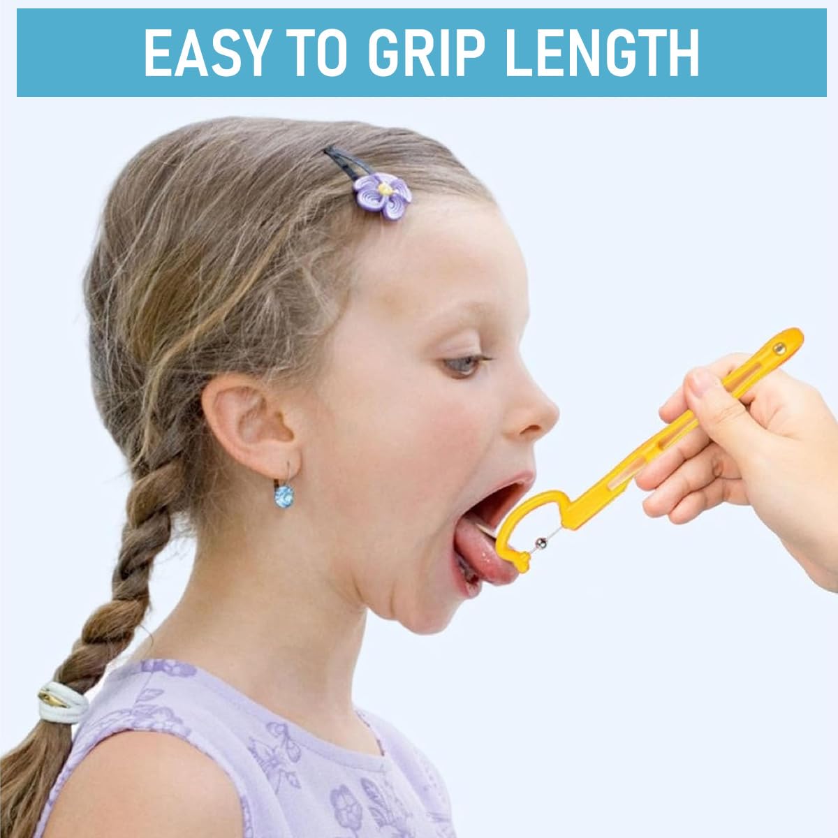 SNOWIE SOFT Pronunciation Trainer for Tongue with Mobile Beads 4 Pcs Set for Kids and Adults | Corrects Lisps and R L Sound Confusion