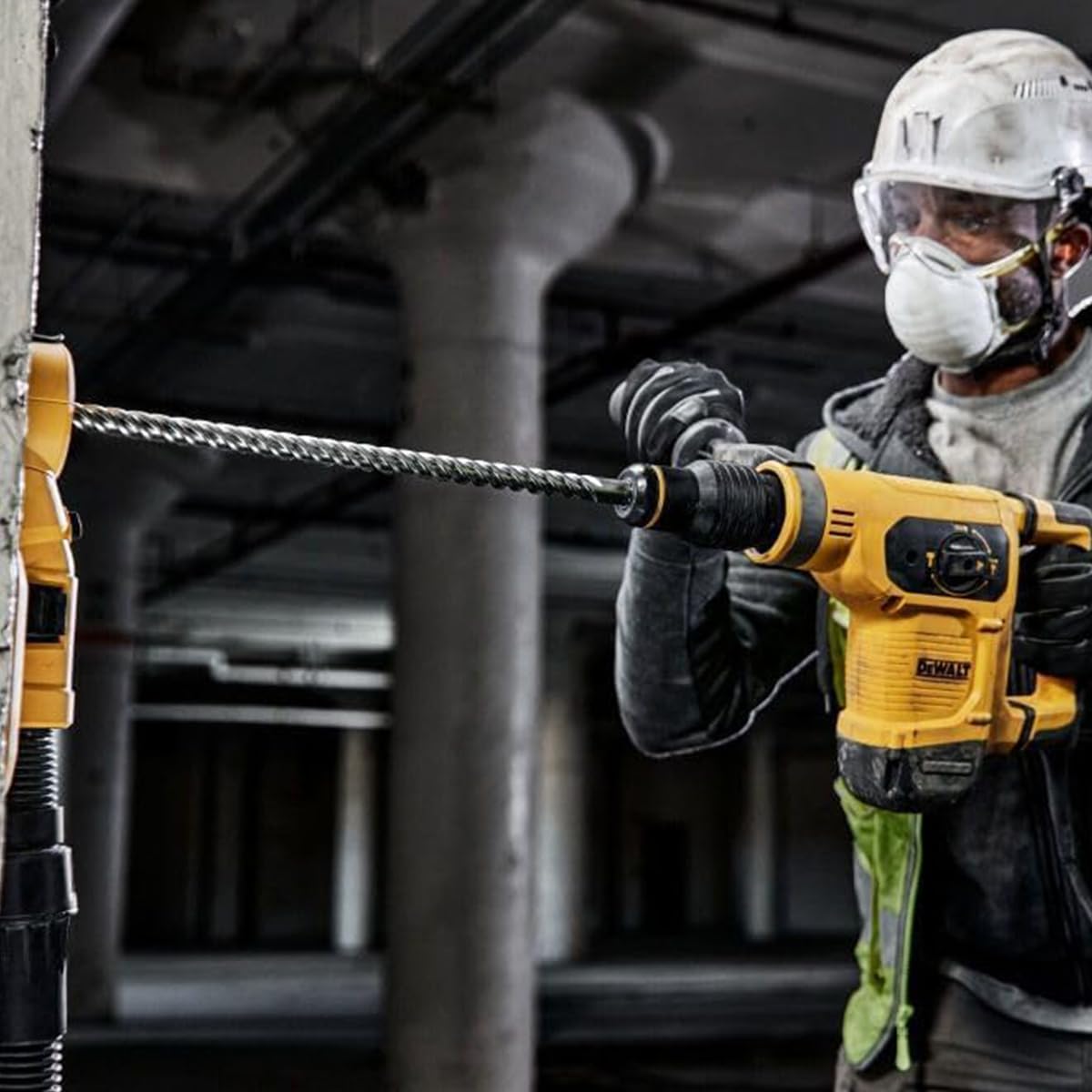 Serplex Alloy Twist Drill Bit Set for Concrete and Metalwork 4pcs 35cm | SDS Plus Shank