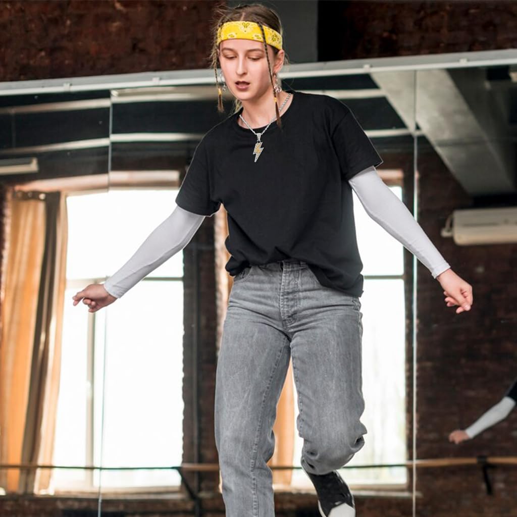 SANNIDHI Chain for Men featuring 23.6 in Lightning Pendant in Titanium Steel | Gift Necklace