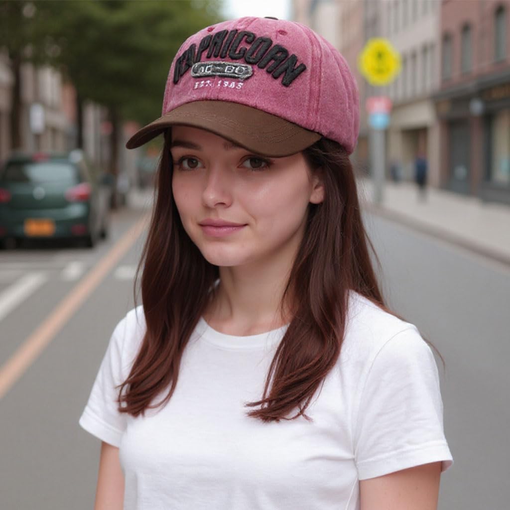 Zibuyu Baseball Cap for Outdoor Sports with Stainless Steel Clasp and Cotton Design | Unisex Sun Hat