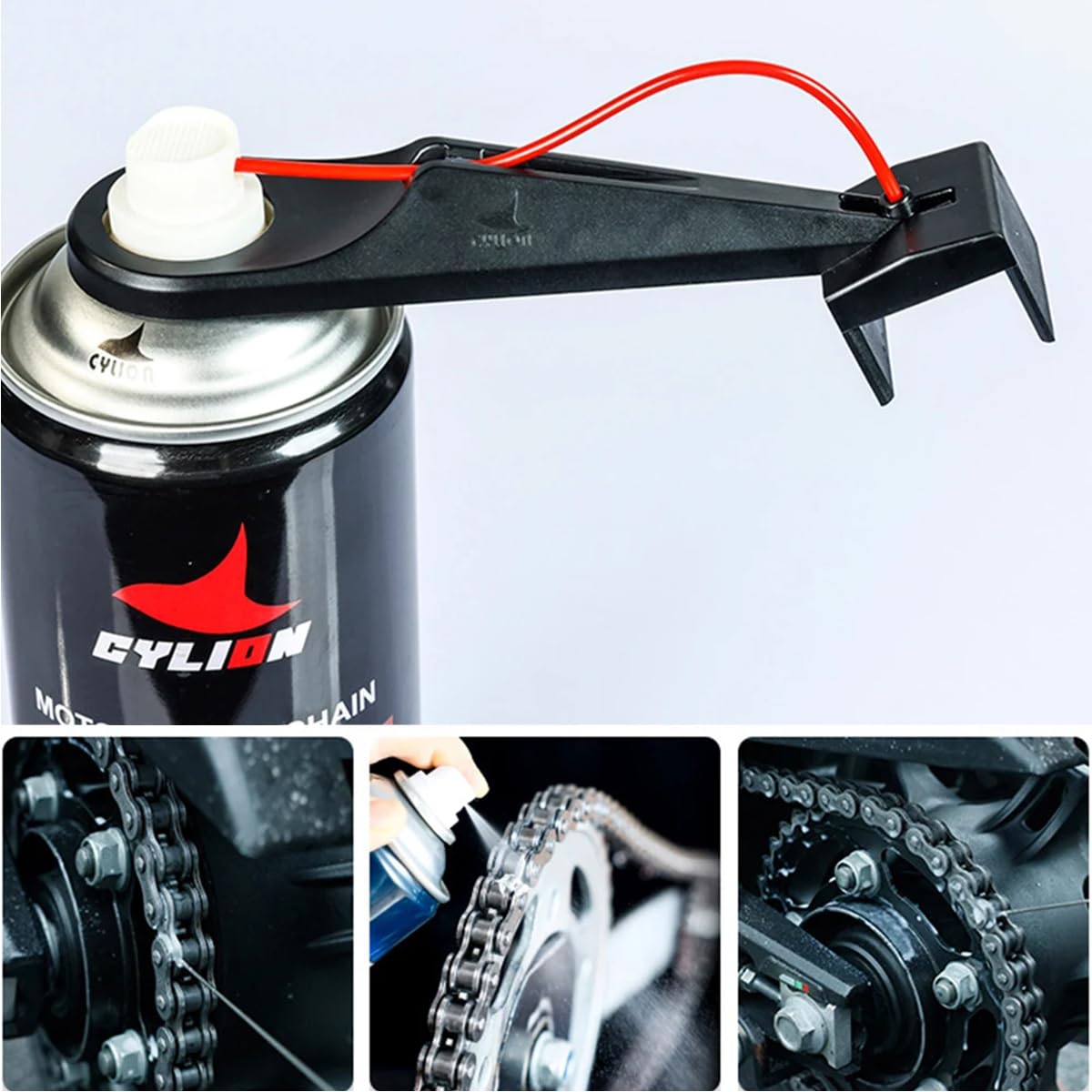 STHIRA Grease Spray Nozzle Attachment for Motorcycle and Bike Chains Bearings | 2PCS Applicator