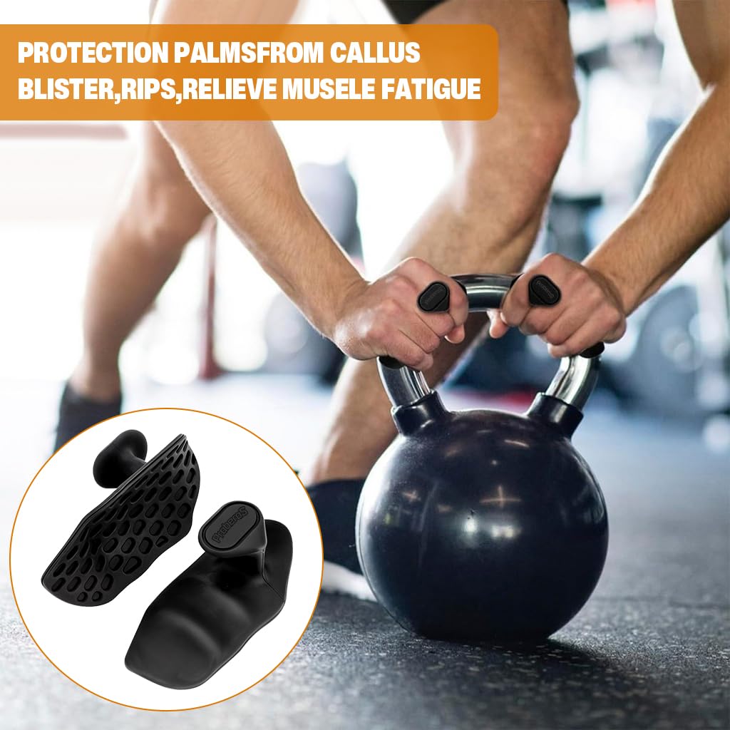 Proberos Weight Lifting Grips for Enhanced Grip Strength with Non Skid Rubber Pads | 1 Pair