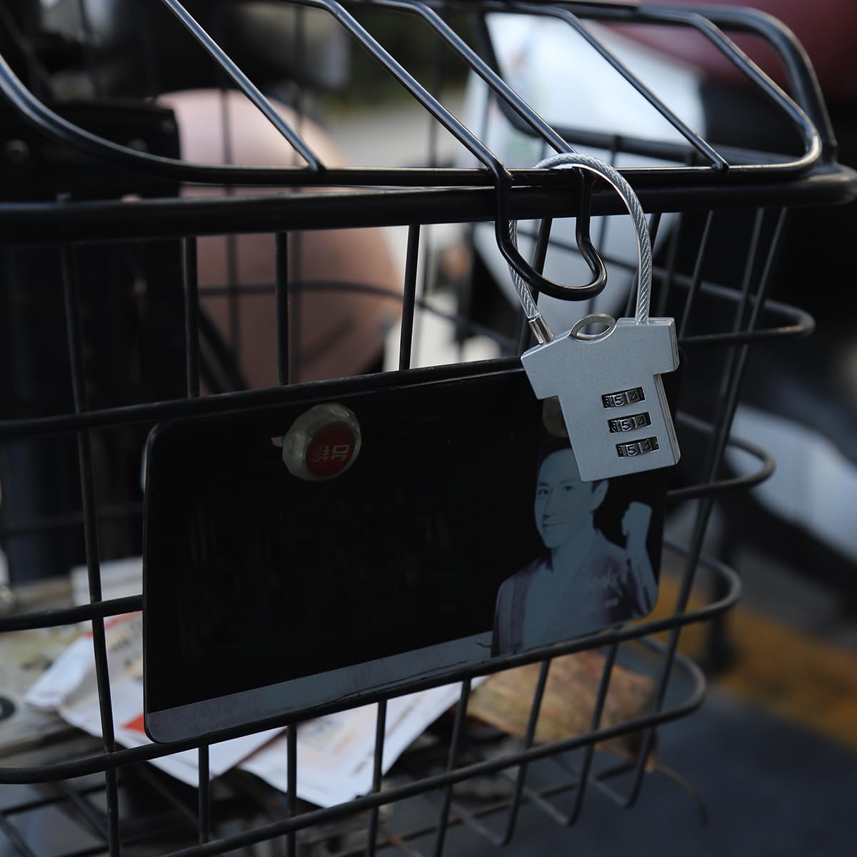 STHIRA Cabinet Locks for Drawers and Suitcases with 3 Digit Combination | Aluminum Alloy Steel Wire Padlock 2Pcs