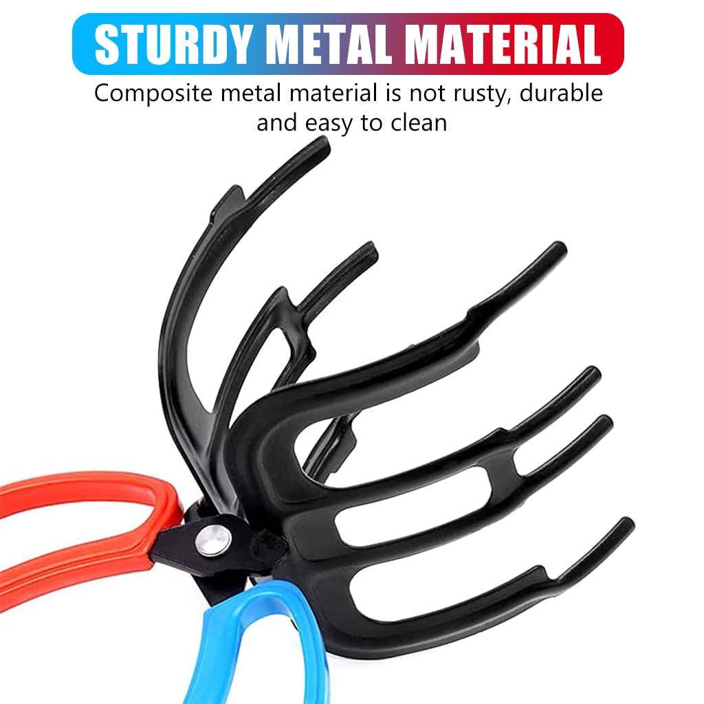 Proberos Fishing Gripper for Secure Catch and Release with Three Row Tong Design | Metal Anti Slip Handle