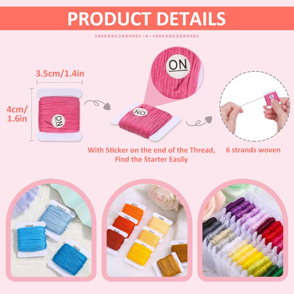 Venzina String Bracelet Making Kit for DIY Crafts with 488 pcs Beads and Tools | Friendship Set