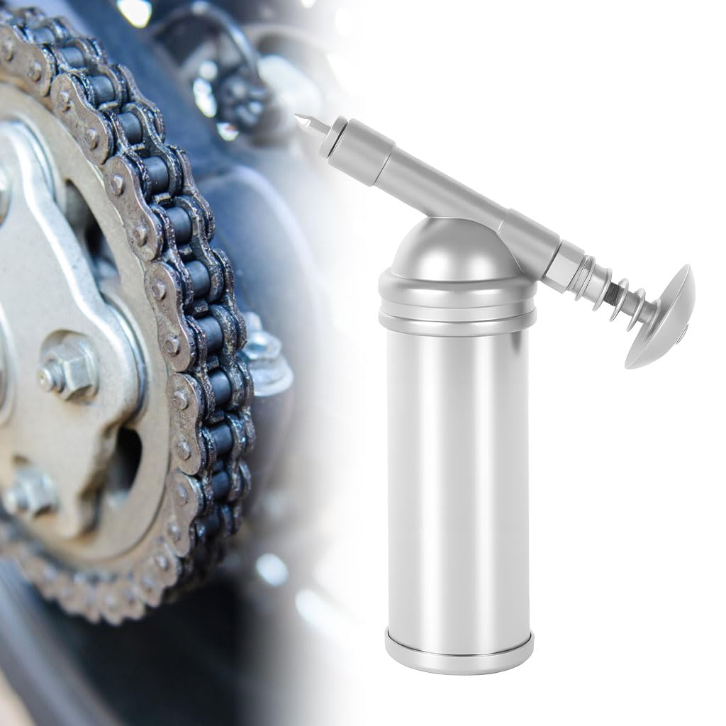 STHIRA Mini Lubrication Oil Spray Bottle for Machinery and Bicycle Maintenance featuring Precision Nozzle and Leakproof Zinc Alloy Steel Body | 85g Refillable Oiler