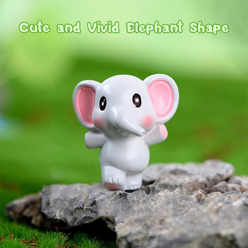 HASTHIP® Elephants Miniature Decor Items