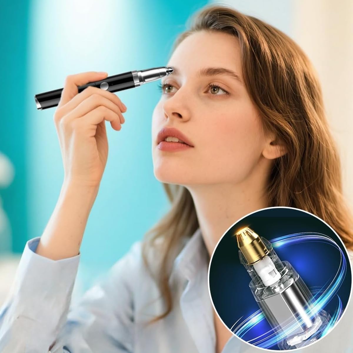 ZIBUYU Heated Eyelash Curler for Lashes and Brows with 2 Temperature Modes | USB Rechargeable