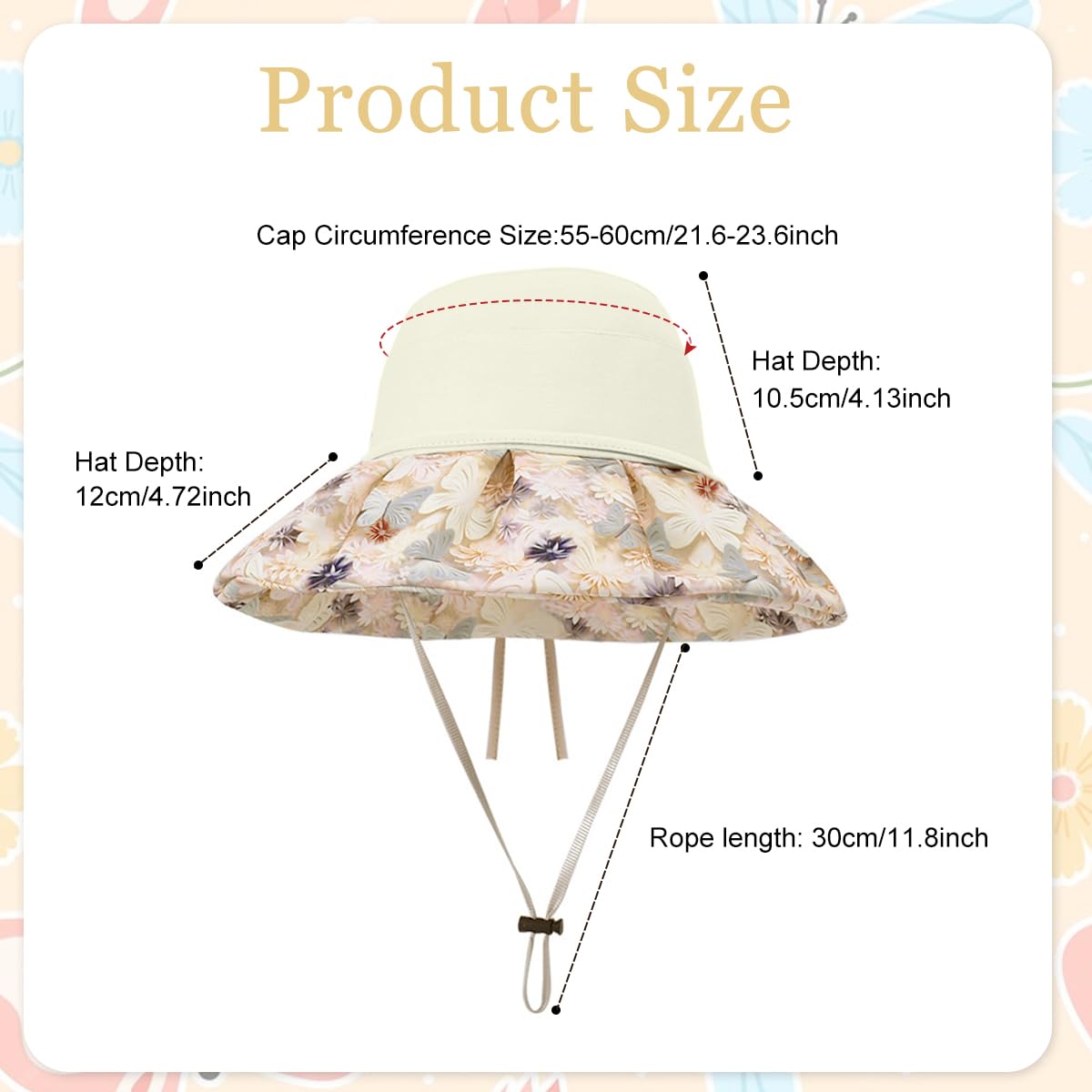 SANNIDHI Sun Hat for Women UPF 50+ for Outdoor Use featuring Wide Brim and Breathable Mesh Liner