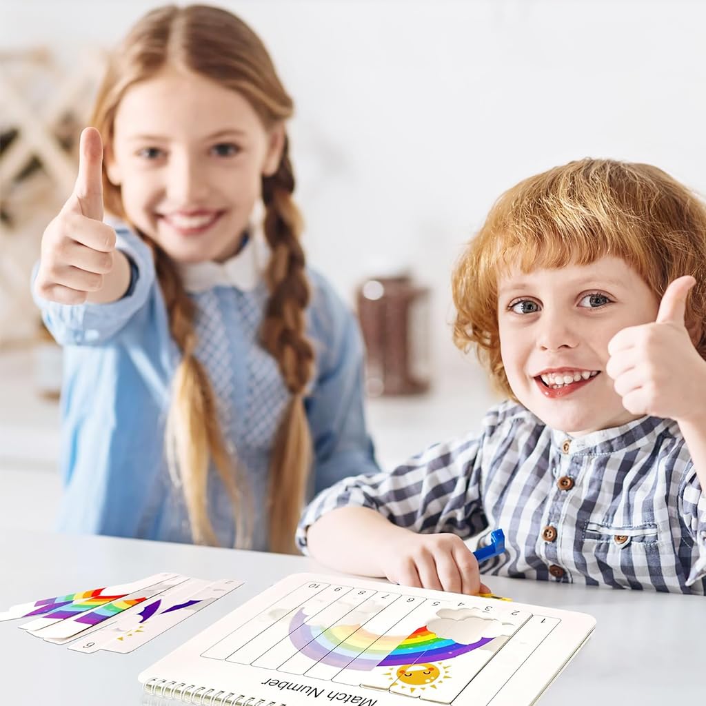 SNOWIE SOFT Busy Board for Toddlers featuring 12 Montessori Themes and Sticker Activities | Educational Toy Book for Early Learning