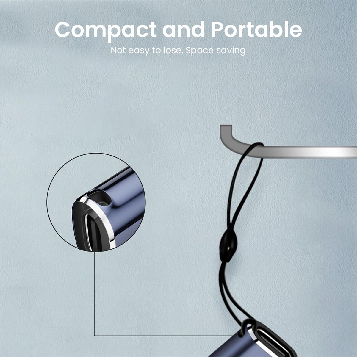 Verilux USB C to Lightning Adapter for iPhone and iPad featuring 27W PD fast charging | plug and play data sync